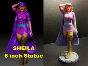 Sheila of D&D 6inch Statue in Full Color Sandstone