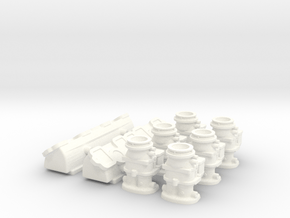1/8 392 Hemi 6X2 Induction Kit in White Processed Versatile Plastic