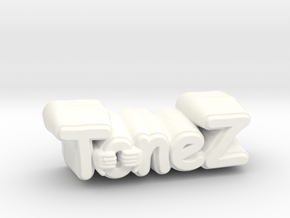 ToneZ Knob - Comic Sans Edition in White Processed Versatile Plastic