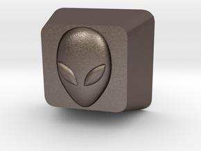Cherry MX Alien Keycap in Polished Bronzed Silver Steel