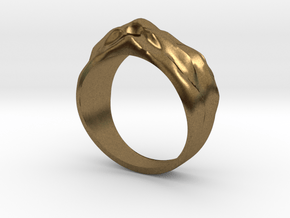 Sand Dune Ring in Natural Bronze