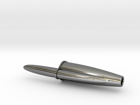 METALBiC premium metal pen cap in Polished Silver