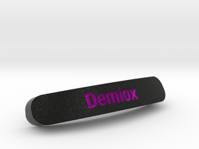 Demiox Nameplate for SteelSeries Rival in Full Color Sandstone