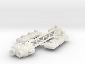 Mogorta Warship in White Natural Versatile Plastic