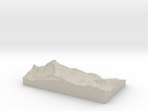 Model of Hirli in Natural Sandstone