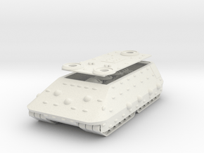Bolo Mk 33 Land Battleship in White Natural Versatile Plastic: 1:300
