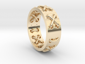 Lace-up Ring - Sz. 5 in 14K Yellow Gold