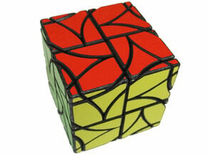 Krystian's Cube in White Natural Versatile Plastic
