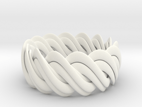 An Homage to Pi, The Ring in White Processed Versatile Plastic