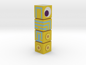 Moument Valley - The Totem figurine (colour) in Full Color Sandstone