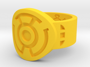 Sinestro Wing Variant FF Sz 12 in Yellow Processed Versatile Plastic