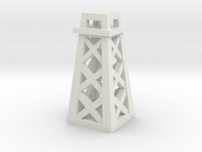 Oil Rig in White Natural Versatile Plastic