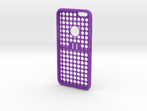 IPhone6 Two Part D0 in Purple Processed Versatile Plastic