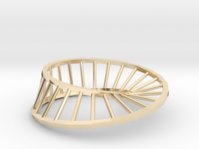 Moebius Ring | Inside-out a1 in 14K Yellow Gold