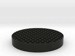 Honeycomb KillFlash 48mm diam 7mm height 4 mm clea in Black Natural Versatile Plastic