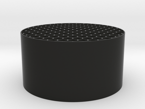 Honeycomb KillFlash 48mm diam 25mm height in Black Natural Versatile Plastic