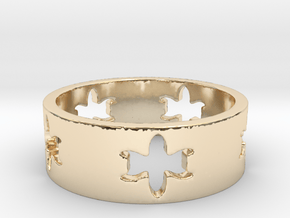 Jewel Tower Ring (Size 7.75) in 14K Yellow Gold