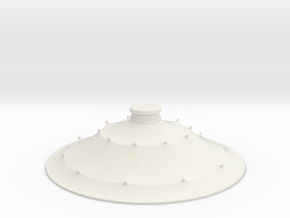 Austausch 7 für Faller Standard-Dach (H0 scale) in White Natural Versatile Plastic
