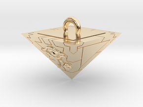 Life-size Millennium Puzzle - Yu-Gi-Oh! in 14K Yellow Gold