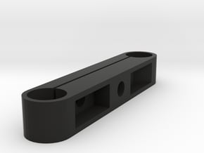 19mm Studio Rail Block in Black Natural Versatile Plastic