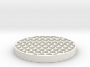 Honeycomb Killflash 48mm 1mm thick 4.62mm Clearanc in White Natural Versatile Plastic