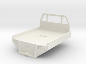 1/64 Scale Rancher Bed in White Natural Versatile Plastic