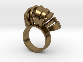 Nasu Ring Size 8 in Polished Bronze