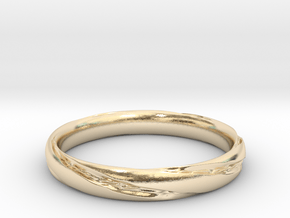 Hilbert's Ring in 14K Yellow Gold