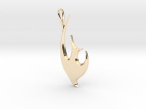 Dove - 2 in 14K Yellow Gold