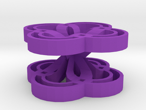 Volume pattern in Purple Processed Versatile Plastic