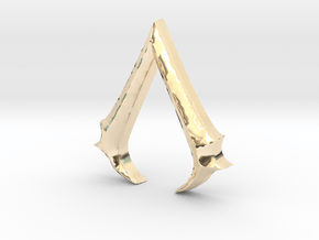 Rough Assassin's emblem in 14K Yellow Gold
