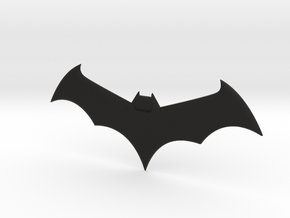 Mini Batarang in Black Natural Versatile Plastic