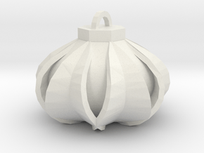 Lantern in White Natural Versatile Plastic