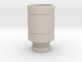 Magma styled drip tip in Natural Sandstone