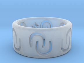 Ring of luck in Smooth Fine Detail Plastic