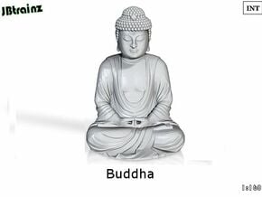 Buddha (1:160) in Tan Fine Detail Plastic