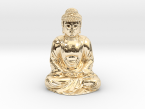 Buddha (1:160) in 14K Yellow Gold