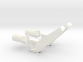TF5: TLK Beevolution Kit Shuriken extension in White Processed Versatile Plastic