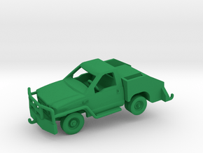  1/144 F350 Bobtail Tow Truck (finished) in Green Processed Versatile Plastic: 1:144