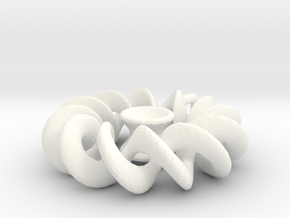 Pendant2 in White Processed Versatile Plastic