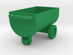 Feed Wagon Farmmodel 1/32 in Green Processed Versatile Plastic