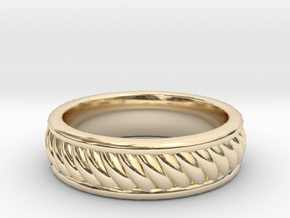 Twist Band Ring - 9½ in 14K Yellow Gold