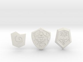 Time Shield Pack in White Natural Versatile Plastic