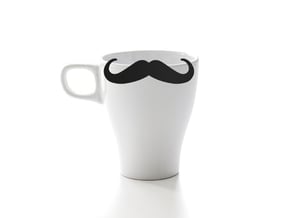 Mug & glass accessories Mustache 7 in Black Natural Versatile Plastic