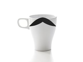Mug & glass accessories Mustache 11 in Black Natural Versatile Plastic