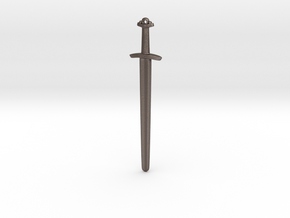 Ulfberht - Viking Sword  in Polished Bronzed Silver Steel