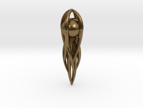 Pendulum Pendant  in Natural Bronze