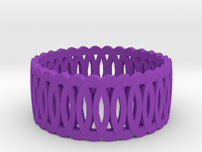 Ring7 in Purple Processed Versatile Plastic