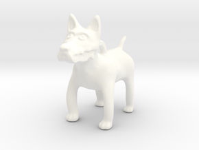 Westy Pup in White Processed Versatile Plastic