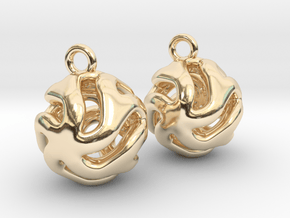 Starfish Kanga Earrings in 14K Yellow Gold